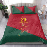 Portuguese Footballer Memorial Bedding Set Forever 20 The Heart Still Beats - Wonder Print Shop