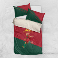 Portuguese Footballer Memorial Bedding Set Forever 20 The Heart Still Beats - Wonder Print Shop