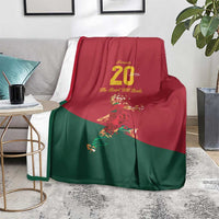 Portuguese Footballer Memorial Blanket Forever 20 The Heart Still Beats - Wonder Print Shop