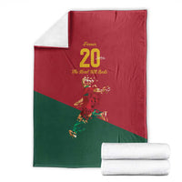 Portuguese Footballer Memorial Blanket Forever 20 The Heart Still Beats - Wonder Print Shop