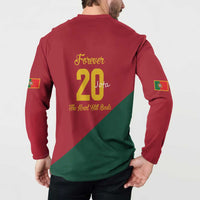 Portuguese Footballer Memorial Button Sweatshirt Forever 20 The Heart Still Beats - Wonder Print Shop