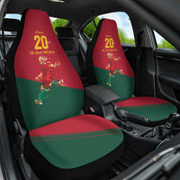 Portuguese Footballer Memorial Car Seat Cover Forever 20 The Heart Still Beats - Wonder Print Shop