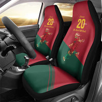 Portuguese Footballer Memorial Car Seat Cover Forever 20 The Heart Still Beats - Wonder Print Shop