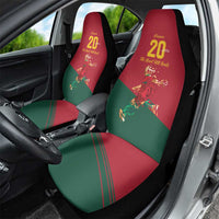 Portuguese Footballer Memorial Car Seat Cover Forever 20 The Heart Still Beats - Wonder Print Shop