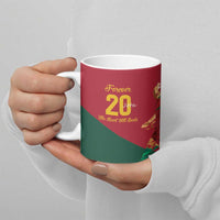 Portuguese Footballer Memorial Ceramic Mug Forever 20 The Heart Still Beats - Wonder Print Shop