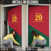 Portuguese Footballer Memorial Door Cover Forever 20 The Heart Still Beats - Wonder Print Shop