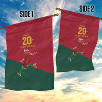 Portuguese Footballer Memorial Garden Flag Forever 20 The Heart Still Beats - Wonder Print Shop