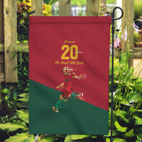 Portuguese Footballer Memorial Garden Flag Forever 20 The Heart Still Beats - Wonder Print Shop
