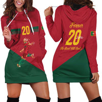 Portuguese Footballer Memorial Hoodie Dress Forever 20 The Heart Still Beats - Wonder Print Shop