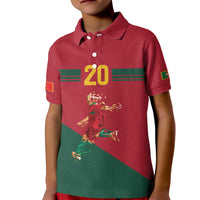 Portuguese Footballer Memorial Kid Polo Shirt Forever 20 The Heart Still Beats - Wonder Print Shop