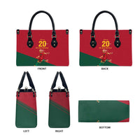 Portuguese Footballer Memorial Leather Bag Forever 20 The Heart Still Beats - Wonder Print Shop