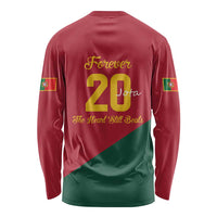 Portuguese Footballer Memorial Long Sleeve Shirt Forever 20 The Heart Still Beats - Wonder Print Shop