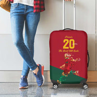 Portuguese Footballer Memorial Luggage Cover Forever 20 The Heart Still Beats - Wonder Print Shop