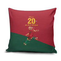 Portuguese Footballer Memorial Pillow Cover Forever 20 The Heart Still Beats - Wonder Print Shop