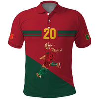 Portuguese Footballer Memorial Polo Shirt Forever 20 The Heart Still Beats - Wonder Print Shop