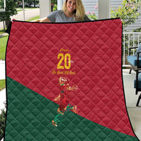 Portuguese Footballer Memorial Quilt Forever 20 The Heart Still Beats - Wonder Print Shop