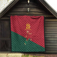 Portuguese Footballer Memorial Quilt Forever 20 The Heart Still Beats - Wonder Print Shop