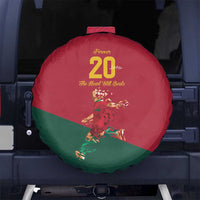 Portuguese Footballer Memorial Spare Tire Cover Forever 20 The Heart Still Beats - Wonder Print Shop