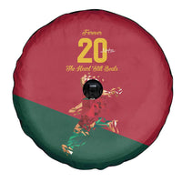 Portuguese Footballer Memorial Spare Tire Cover Forever 20 The Heart Still Beats - Wonder Print Shop