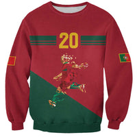 Portuguese Footballer Memorial Sweatshirt Forever 20 The Heart Still Beats - Wonder Print Shop