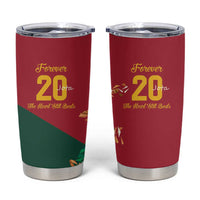 Portuguese Footballer Memorial Tumbler Cup Forever 20 The Heart Still Beats - Wonder Print Shop