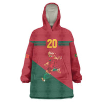 Portuguese Footballer Memorial Wearable Blanket Hoodie Forever 20 The Heart Still Beats - Wonder Print Shop