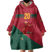 Portuguese Footballer Memorial Wearable Blanket Hoodie Forever 20 The Heart Still Beats - Wonder Print Shop