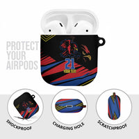 Custom Caribbean Cricket Antigua and Barbuda AirPods Case - Wonder Print Shop
