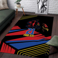 Custom Caribbean Cricket Antigua and Barbuda Area Rug - Wonder Print Shop