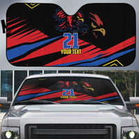 Custom Caribbean Cricket Antigua and Barbuda Auto Sun Shade - Wonder Print Shop