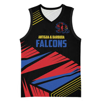 Custom Caribbean Cricket Antigua and Barbuda Basketball Jersey - Wonder Print Shop