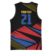 Custom Caribbean Cricket Antigua and Barbuda Basketball Jersey - Wonder Print Shop