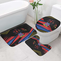 Custom Caribbean Cricket Antigua and Barbuda Bathroom Set - Wonder Print Shop