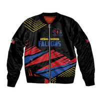 Custom Caribbean Cricket Antigua and Barbuda Bomber Jacket - Wonder Print Shop