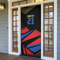 Custom Caribbean Cricket Antigua and Barbuda Door Cover - Wonder Print Shop