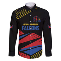 Custom Caribbean Cricket Antigua and Barbuda Family Matching Off The Shoulder Long Sleeve Dress and Hawaiian Shirt - Wonder Print Shop