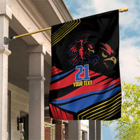 Custom Caribbean Cricket Antigua and Barbuda Garden Flag - Wonder Print Shop