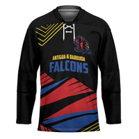 Custom Caribbean Cricket Antigua and Barbuda Hockey Jersey - Wonder Print Shop