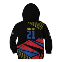 Custom Caribbean Cricket Antigua and Barbuda Kid Hoodie - Wonder Print Shop