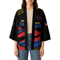 Custom Caribbean Cricket Antigua and Barbuda Kimono - Wonder Print Shop