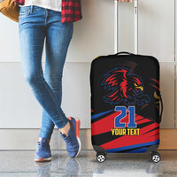 Custom Caribbean Cricket Antigua and Barbuda Luggage Cover - Wonder Print Shop