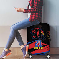 Custom Caribbean Cricket Antigua and Barbuda Luggage Cover - Wonder Print Shop