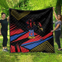 Custom Caribbean Cricket Antigua and Barbuda Quilt - Wonder Print Shop