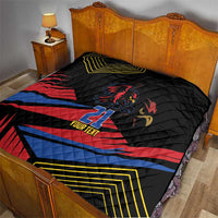 Custom Caribbean Cricket Antigua and Barbuda Quilt - Wonder Print Shop