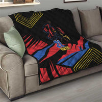 Custom Caribbean Cricket Antigua and Barbuda Quilt - Wonder Print Shop