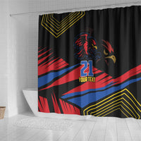 Custom Caribbean Cricket Antigua and Barbuda Shower Curtain - Wonder Print Shop