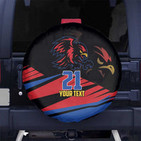 Custom Caribbean Cricket Antigua and Barbuda Spare Tire Cover - Wonder Print Shop
