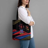 Custom Caribbean Cricket Antigua and Barbuda Tote Bag - Wonder Print Shop