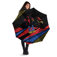 Custom Caribbean Cricket Antigua and Barbuda Umbrella - Wonder Print Shop