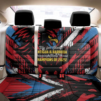 Caribbean Cricket Antigua and Barbuda Back Car Seat Cover First Crown Forever Proud - Wonder Print Shop
